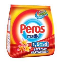 Peros Matik Göz Alıcı Beyazlar ve Renkliler 1,5 Kg - Peros