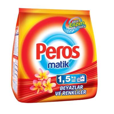 Peros Matik Göz Alıcı Beyazlar ve Renkliler 1,5 Kg - 1