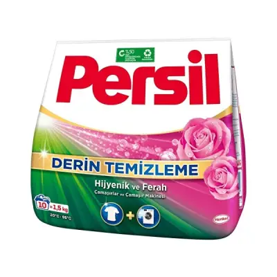 Persil Toz Çamaşır Deterjanı Gülün Büyüsü 10 Yıkama 1500 g - 1