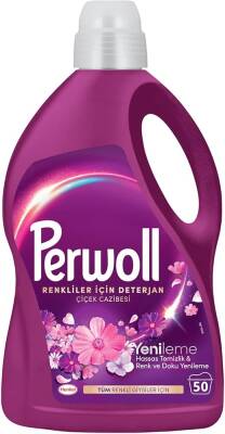 Perwoll Çiçek Cazibesi Renkli Sıvı Deterjan 50 Yıkama 2.75L - 1