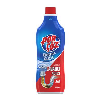 Porçöz Lavabo Açıcı Jel 1 Litre - 1