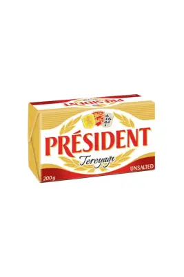 President Tuzsuz Tereyağı 200 G - 1
