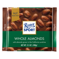 Ritter Sport Whole Almonds 100 gr - Ritter Sport