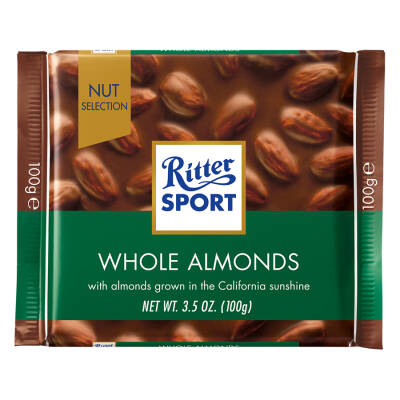 Ritter Sport Whole Almonds 100 gr - 1
