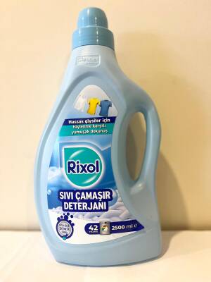 Rixol Hassas Giysiler için Sıvı Çamaşır Deterjanı 2500 ml - 1