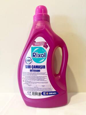 Rixol Renkli Giysiler için Sıvı Çamaşır Deterjanı 2500 ml - 1