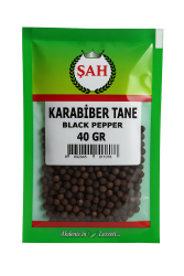 Şah Bütün Karabiber 40 gr - ŞAH 