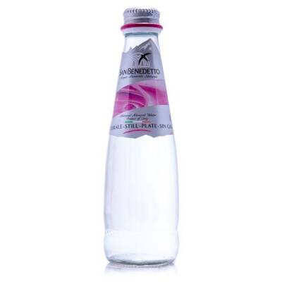 San Benedetto Natural Still Plate Sin Gas Water 250 ml - 1