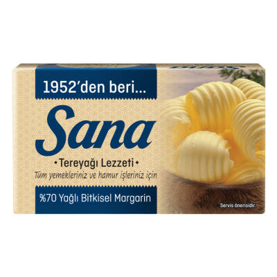 Sana Paket Margarin Tereyağı Lezzeti 250 G - 1
