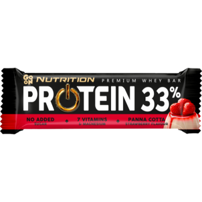 Sante Go On Protein %33 Panna Cotta Strawberry Flavour 50g - 1