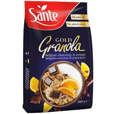 Sante Gold Belgian Chocolate & Orange 300 gr - 1