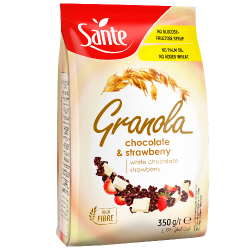 Sante Granola Chocolate & Strawberry 350 gr - Sante 
