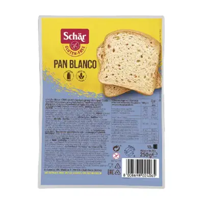 Schar Pan Blanco Glutensiz Dilimli Ekmek 250 gr - 1