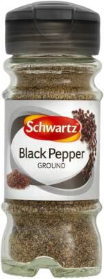 Schwartz Black Pepper Ground (Öğütülmüş Karabiber) 33 gr - 1