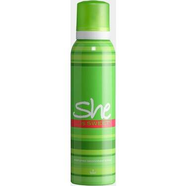 She Kadın Deodorant Sweet Sprey 150 ml - 1