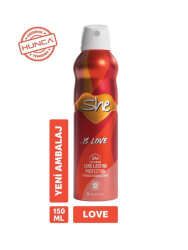 She Kadın Is Love Deodorant 150 ml - She