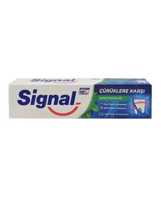 Signal Çürüklere Karşı Diş Macunu Nane Ferahlığı 50 ml - 1