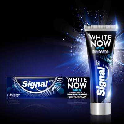 Signal White Now Diş Macunu Lekesiz Beyazlık Anında 3 Kat Beyazlık 75 ml - 1