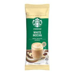 Starbucks White Chocolate Mocha Kahve 24 gr - Starbucks 
