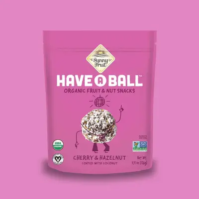  Sunny Fruit Organic Fruit Cherry Hazelnut 126 gram - 1