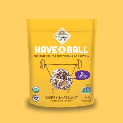 Have A Ball Organic Kiraz ve Fındıklı Proteinli Toplar 126 gram - 1