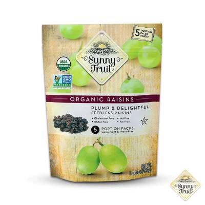 Sunny Fruit Organic Kuru Üzüm 250 gram - 1