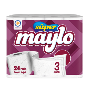 Super Maylo Tuvalet Kağıdı 3 Kat 24'lü - 1