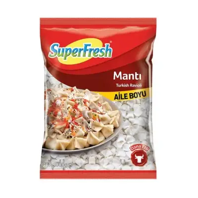 SuperFresh Mantı Aile Boyu 1 Kg - 1