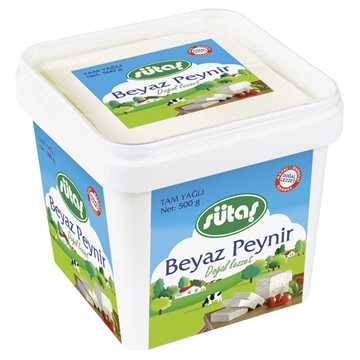 Sütaş Tam Yağlı Beyaz Peynir 500 Gr - 1