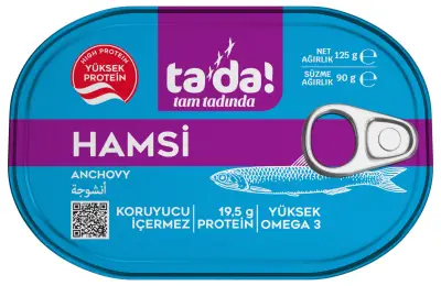Tada Hamsi Konserve 125 gram - 1