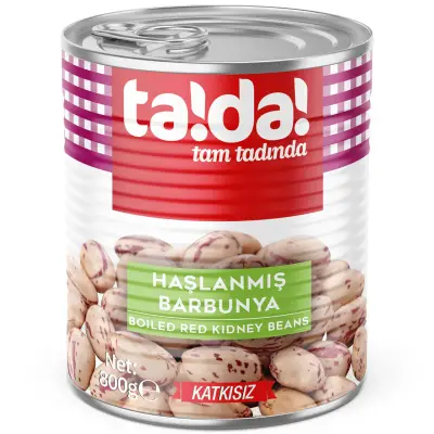 Tada Haşlanmış Barbunya Konserve 800 gram - 1