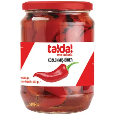 Tada Közlenmiş Kırmızı Biber 680 gram - 1