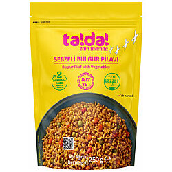 Tada Sebzeli Bulgur Pilavı 250 Gr - Tada