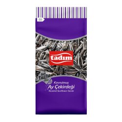 Tadım Bol Tuzlu Kavrulmuş Siyah Ayçekirdek 180 Gr - Tadım