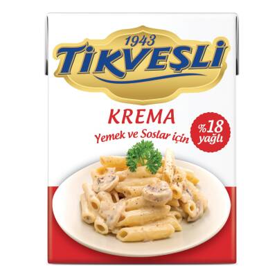 Tikveşli %18 Yağlı Krema 200 ml - 1