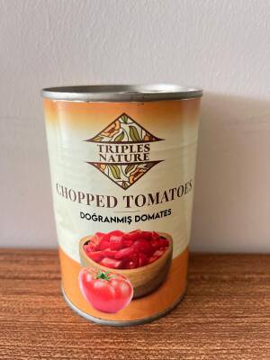 Triples Nature Chopped Tomatoes 400 gr - 1