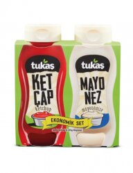 Tukaş Ketçap 400 gr + Mayonez 335 gr 2'li Ekonomik Paket - Tukaş