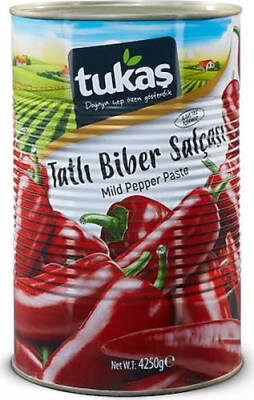 Tukaş Tatlı Biber Salçası 4250 gr - 1