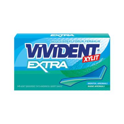 Vivident Şerit Sakız Extra Nane 26 G - 1